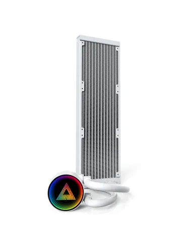 Montech LightFlow ARGB 360 Processore Raffreddatore di liquidi tutto in uno 12 cm Bianco 1 pz