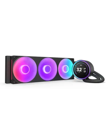 NZXT Kraken Elite 360 RGB Processore Raffreddatore di liquidi tutto in uno 12 cm Nero 1 pz