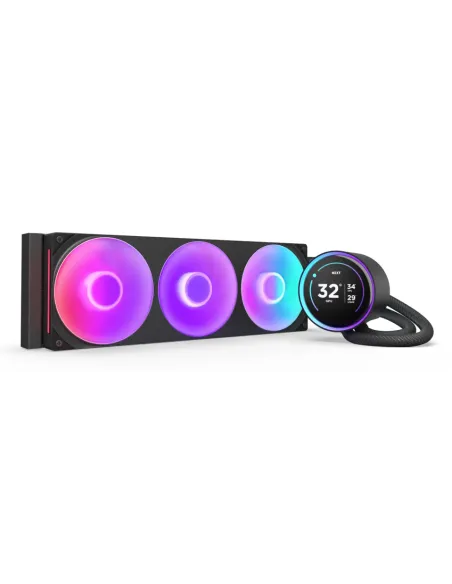 NZXT Kraken Elite 360 RGB Processore Raffreddatore di liquidi tutto in uno 12 cm Nero 1 pz