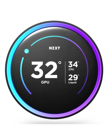 NZXT Kraken Elite 360 RGB Processore Raffreddatore di liquidi tutto in uno 12 cm Nero 1 pz