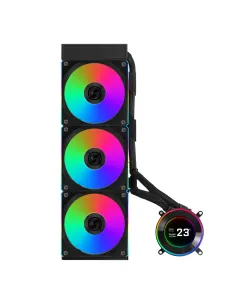Lian Li GA II Hydroshift II LCD-C 360CL Processore Raffreddatore di liquidi tutto in uno 12 cm Nero 1 pz 2