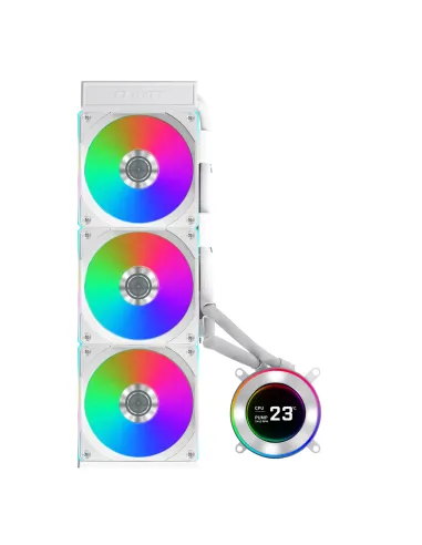 Lian Li GA II Hydroshift II LCD-C 360CL Processore Raffreddatore di liquidi tutto in uno 12 cm Bianco 1 pz