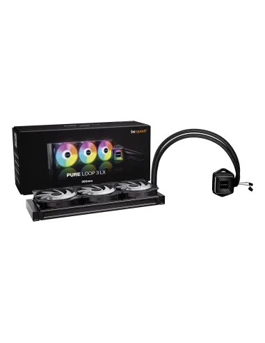 be quiet! PURE LOOP 3 LX Processore Raffreddatore di liquidi tutto in uno 12 cm Nero 1 pz