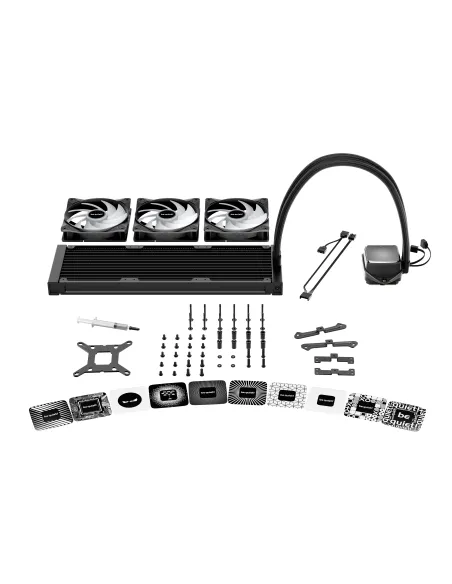 be quiet! PURE LOOP 3 LX Processore Raffreddatore di liquidi tutto in uno 12 cm Nero 1 pz