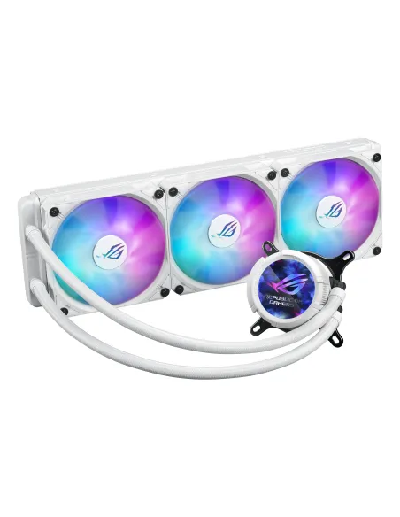 ASUS ROG Strix LC III 360 ARGB White Edition Processore Raffreddatore di liquidi tutto in uno 12 cm Bianco