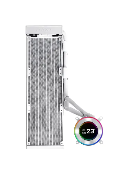 Lian Li GA II Hydroshift II LCD-C 360N Processore Raffreddatore di liquidi tutto in uno Bianco