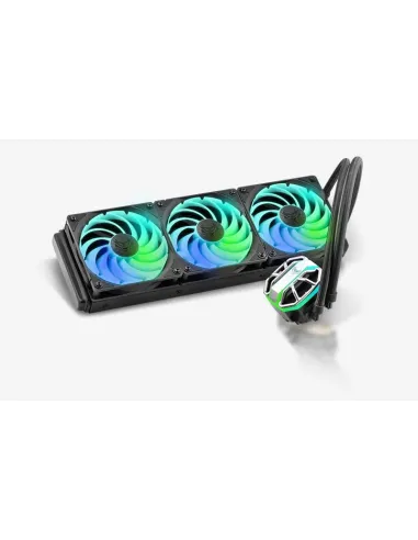 Sapphire NITRO+ S360-A AIO Processore Kit di raffreddamento a liquido 12 cm Nero 1 pz
