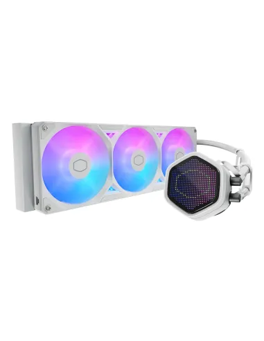 Cooler Master MasterLiquid Atmos II 360 Pixel LED White Processore Kit di raffreddamento a liquido 12 cm Bianco 1 pz