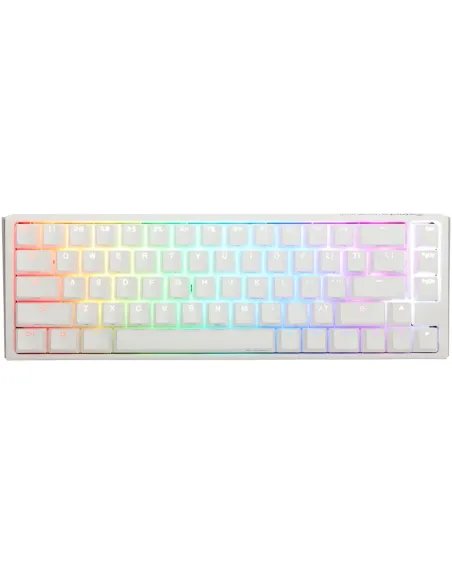Ducky One 3 Classic Pure White SF tastiera Gaming USB Tedesco Bianco