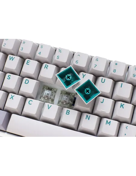 Ducky One 3 Mini Mist Grey tastiera Gaming USB Tedesco Grigio