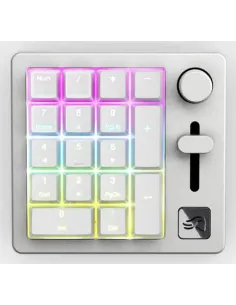 Keychron GMMK Numpad tastiera Casa ufficio USB + RF Wireless + Bluetooth Bianco