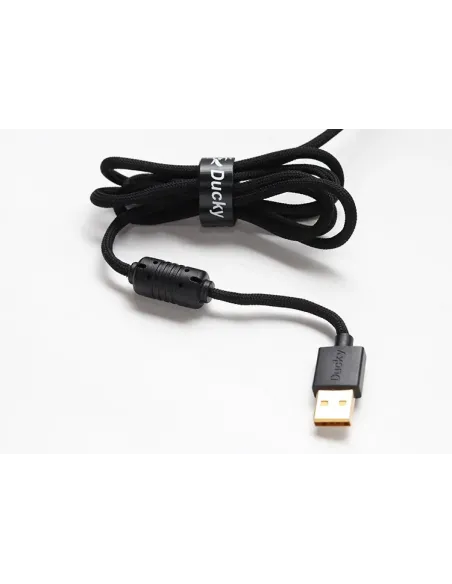 Ducky Feather mouse Gaming Ambidestro USB tipo A Ottico 16000 DPI