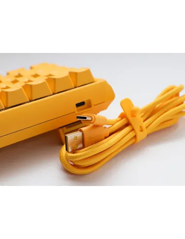 Ducky One 3 Yellow SF tastiera Gaming USB QWERTY Inglese US Giallo