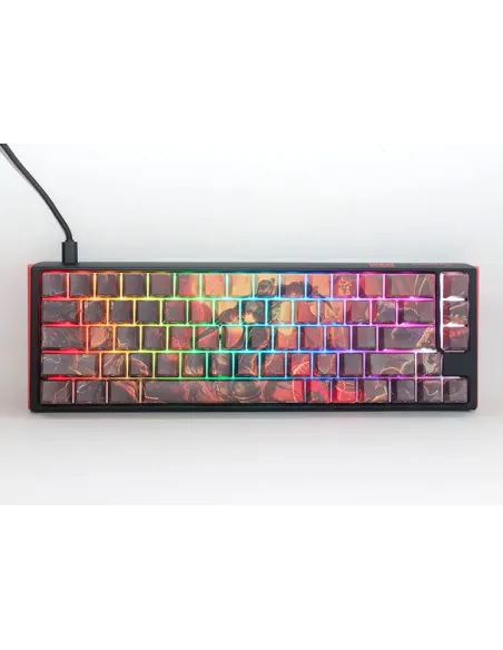 Ducky One 3 SF Doom limited Edition tastiera Gaming USB QWERTY Multicolore