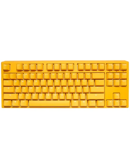 Ducky One 3 TKL tastiera Gaming USB QWERTY Inglese Giallo