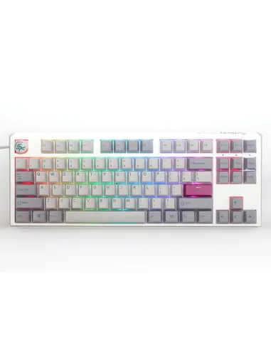 Ducky One 3 TKL Mist Grey tastiera Gaming USB Inglese US Grigio