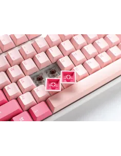 Ducky One 3 TKL Gossamer Pink tastiera Gaming USB Inglese US Rosa, Bianco 2