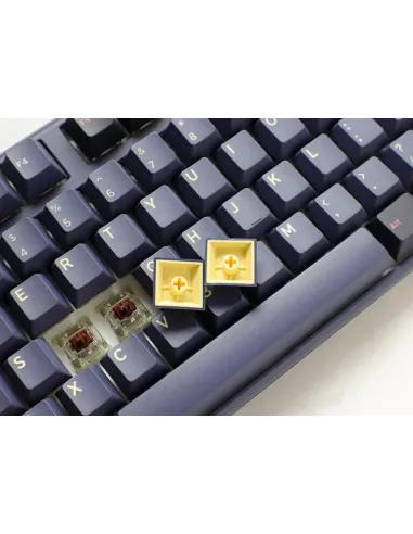 Ducky One 3 TKL tastiera Gaming USB QWERTY Inglese Blu