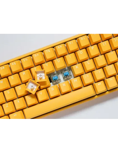 Ducky One 3 Yellow Mini tastiera Gaming USB Tedesco Giallo