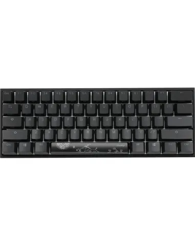 Ducky Mecha Mini tastiera Gaming USB Tedesco Nero