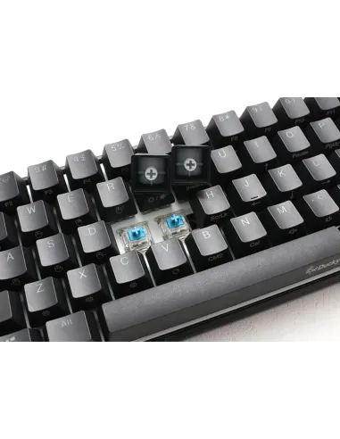 Ducky Mecha Mini tastiera Gaming USB Tedesco Nero