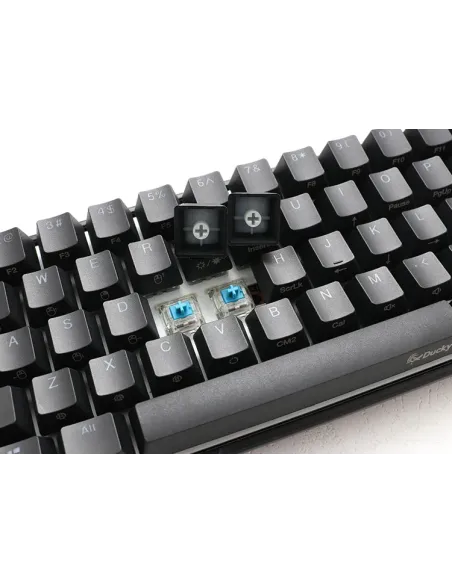 Ducky Mecha Mini tastiera Gaming USB Tedesco Nero