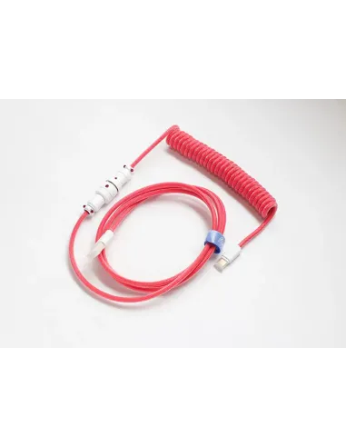 Ducky Premicord cavo USB 1,8 m USB A USB C Rosa