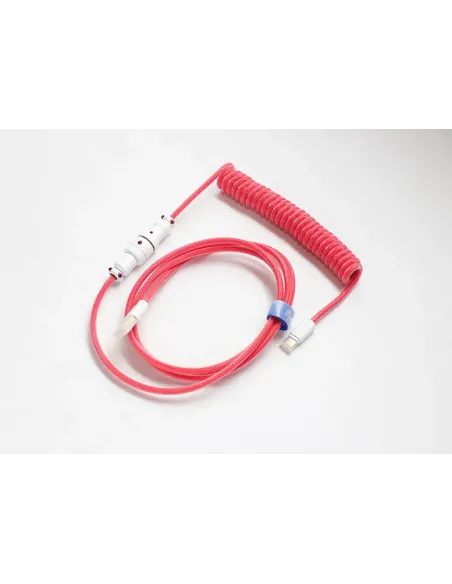 Ducky Premicord cavo USB 1,8 m USB A USB C Rosa