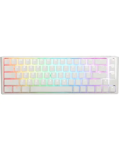 Ducky One 3 Classic Pure White SF tastiera Gaming USB Tedesco Bianco