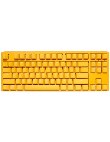 Ducky One 3 TKL tastiera Gaming USB QWERTY Inglese Giallo