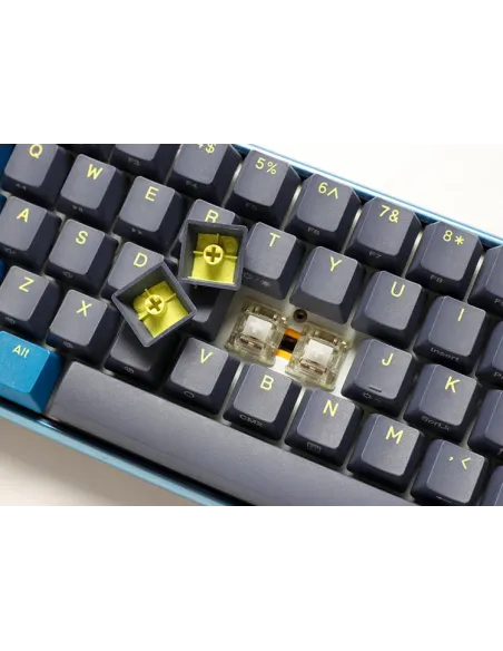 Ducky One 3 Daybreak Mini tastiera Gaming USB Tedesco Nero, Blu, Verde