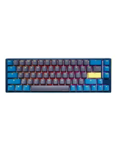 Ducky One 3 SF DayBreak tastiera Gaming USB Tedesco Nero, Blu