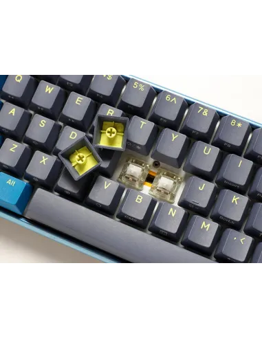 Ducky One 3 Daybreak Mini tastiera Gaming USB Tedesco Nero, Blu, Verde