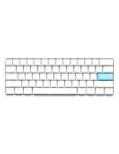 Ducky DKON2061ST tastiera Gaming USB QWERTY US International Bianco