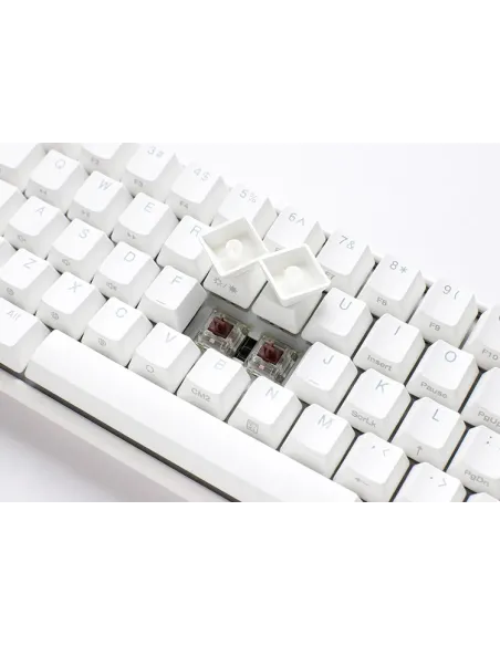 Ducky One 3 Mini Pure White tastiera Gaming USB Tedesco Bianco