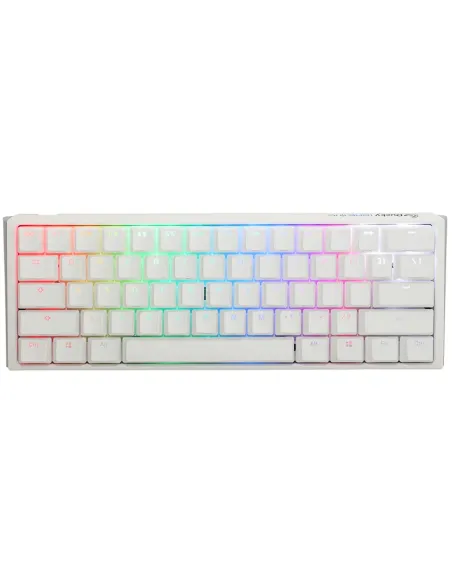 Ducky One 3 Mini Pure White tastiera Gaming USB Tedesco Bianco