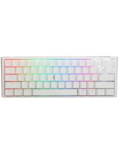Ducky One 3 Mini Pure White tastiera Gaming USB Tedesco Bianco