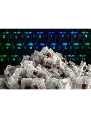 Glorious Gaming GAT-BROWN interruttore a chiave Marrone 120 pz