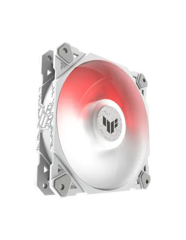 ASUS TUF GAMING TF120 ARGB WHITE EDITION Case per computer Raffreddatore d'aria 12 cm Bianco 1 pz