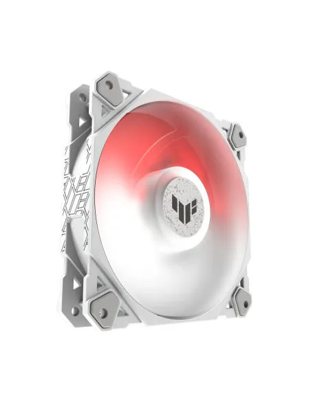 ASUS TUF GAMING TF120 ARGB WHITE EDITION Case per computer Raffreddatore d'aria 12 cm Bianco 1 pz