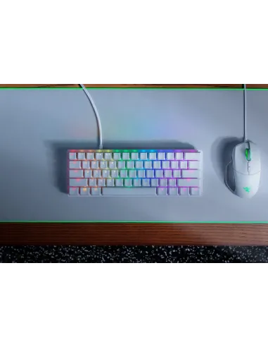 Razer Huntsman Mini tastiera Gaming USB QWERTY Inglese Bianco