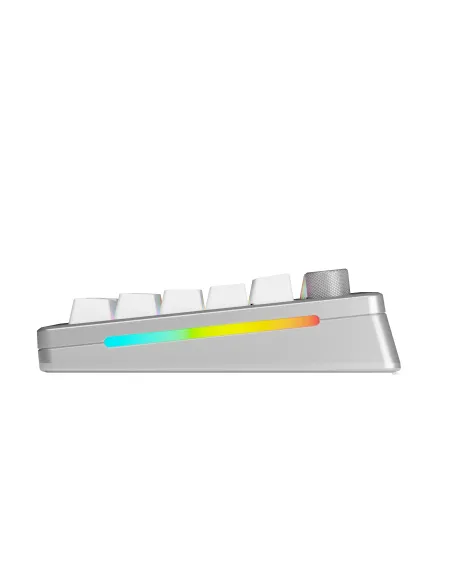 Glorious Gaming GMMK 3 PRO 75% Prebuilt tastiera USB + RF Wireless + Bluetooth QWERTY Inglese US Argento