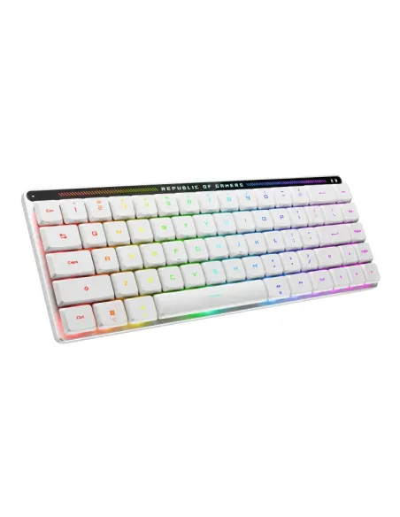 ASUS ROG Falchion RX Low Profile tastiera Gaming USB + RF Wireless + Bluetooth QWERTZ Bianco