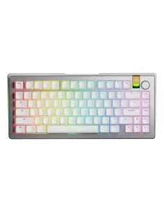 Glorious Gaming GMMK 3 PRO HE 75% Prebuilt tastiera RF senza fili + Bluetooth QWERTY Inglese US Argento 2