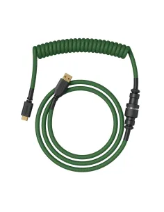 Glorious Gaming GLO-KB-ACC-CBL-COIL-FGRN cavo per tastiera mouse Verde 1,4 m