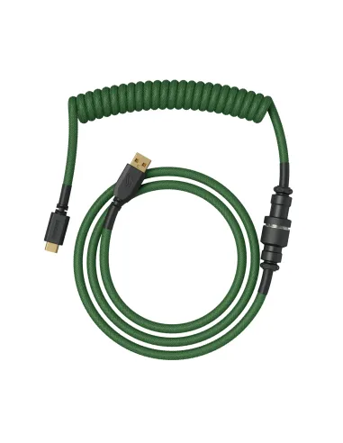 Glorious Gaming GLO-KB-ACC-CBL-COIL-FGRN cavo per tastiera mouse Verde 1,4 m