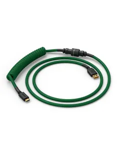 Glorious Gaming GLO-KB-ACC-CBL-COIL-FGRN cavo per tastiera mouse Verde 1,4 m 2