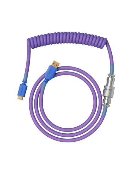 Glorious Gaming GLO-KB-ACC-CBL-COIL-NEB cavo per tastiera mouse Viola 1,4 m