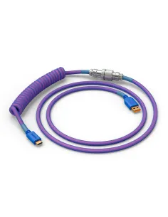 Glorious Gaming GLO-KB-ACC-CBL-COIL-NEB cavo per tastiera mouse Viola 1,4 m 2