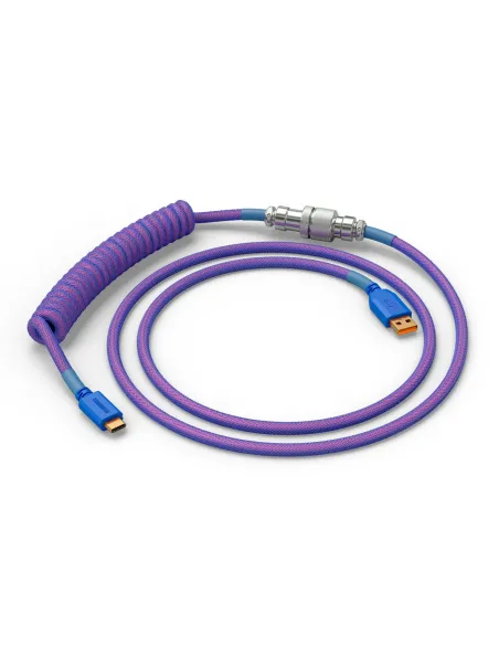 Glorious Gaming GLO-KB-ACC-CBL-COIL-NEB cavo per tastiera mouse Viola 1,4 m